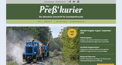 Desktop Screenshot of presskurier.de