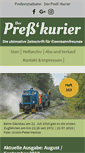 Mobile Screenshot of presskurier.de